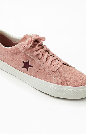 Converse Pink One Star Vintage Suede Shoes | PacSun