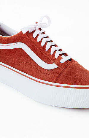 Vans Orange Old Skool Stackform Sneakers | PacSun