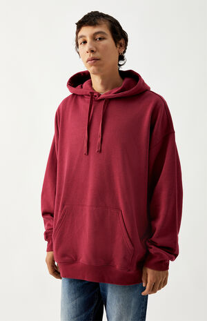 PacSun Recycled Burgundy Better Basics Hoodie | PacSun