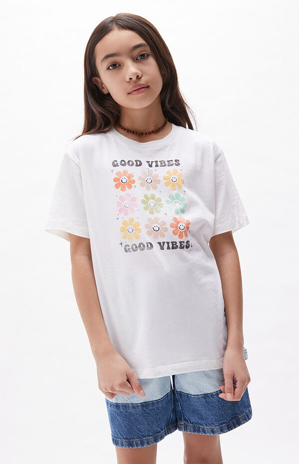 PacSun Kids Good Vibes Graphic T-Shirt | PacSun