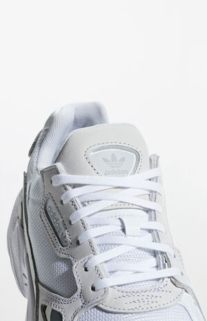 adidas Women's White Falcon Sneakers | PacSun | PacSun