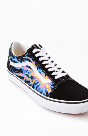 Vans Electric Flame Old Skool Shoes | PacSun