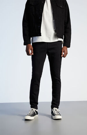 Stacked Black Skinny Jeans | PacSun | PacSun