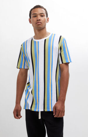PacCares Vertical Stripe T-Shirt | PacSun