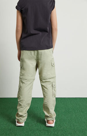PacSun Kids Relaxed Slim Zip Off Cargo Pants | PacSun