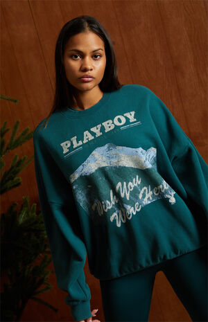 Playboy By PacSun Wish You Were Here Sweatshirt | PacSun