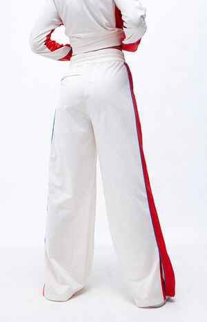 adidas Retro Luxury Track Pants - White | Women's Lifestyle | adidas US