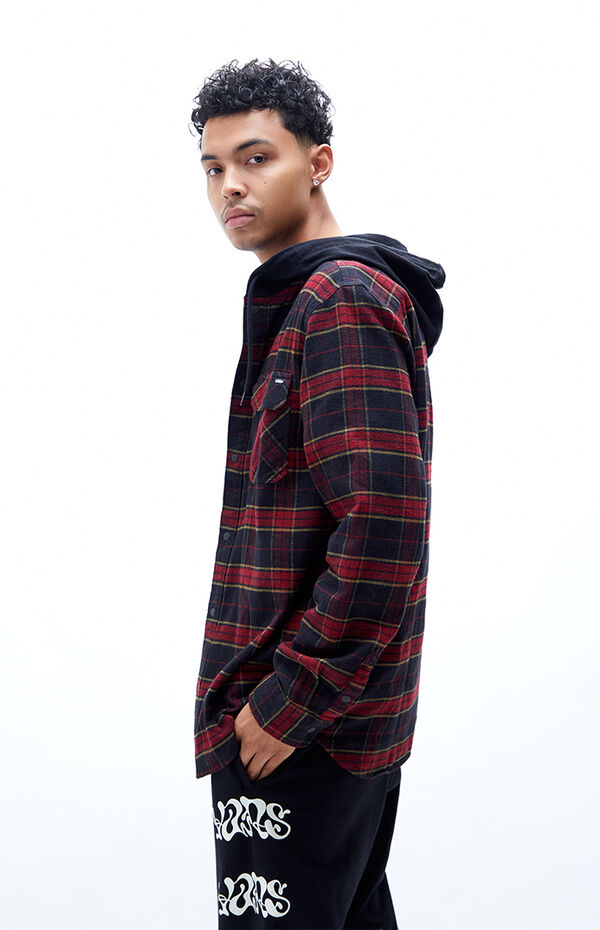 Vans Parkway Hooded Flannel Shirt | PacSun