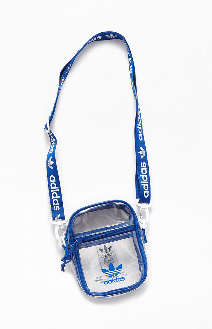 adidas shoulder bag clear