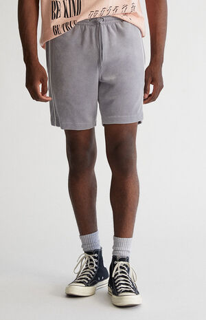 PacSun Gray Velour Shorts | PacSun