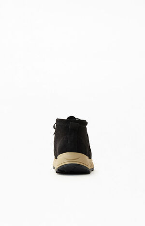 Clarks Black Suede Wallabee Eden Shoes | PacSun