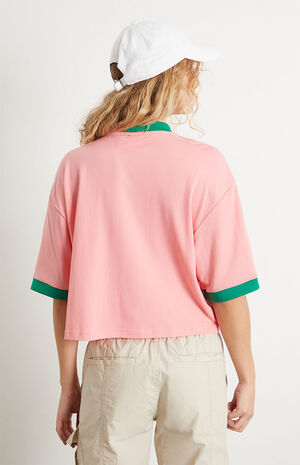 Adicolor PacSun | Now adidas Pink T-Shirt Heritage Oversized