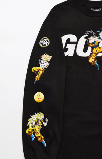 Dragon Ball Z Goku Long Sleeve T Shirt Pacsun