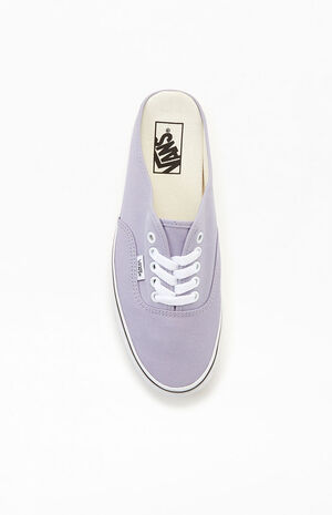 Por separado lapso Personificación Vans Lilac Authentic Mule Sneakers | PacSun