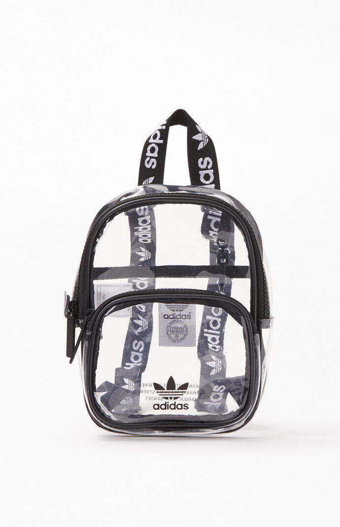 adidas Black Originals Clear Mini Backpack | PacSun