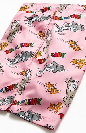 Tom & Jerry 17" Swim Trunks | PacSun