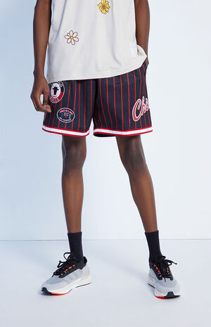 Mitchell & Ness NBA Chicago Bulls floral mesh swingman vest in black