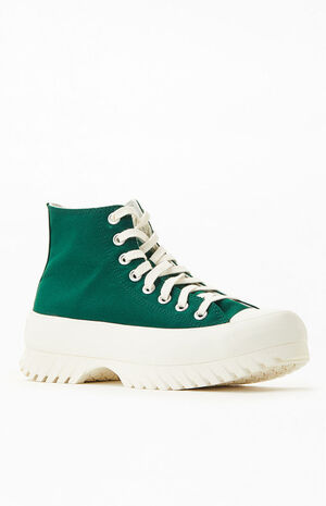 Converse Women's Green Chuck Taylor All Star Lugged 2.0 High Top Sneakers |  PacSun