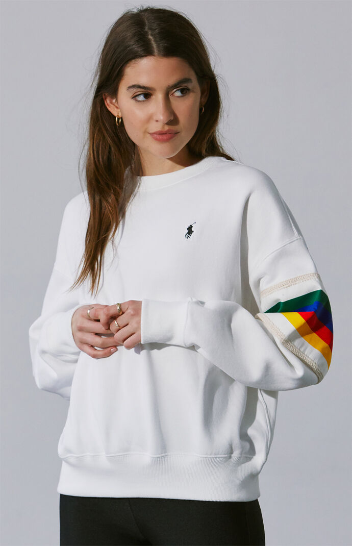 Rainbow Polo Sweatshirt Deals, SAVE 33% - raptorunderlayment.com