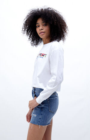 Polo Ralph Lauren Sport Long Sleeve Crop T-Shirt | PacSun