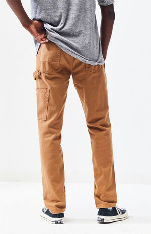 Workwear Tan Slim Fit Carpenter Jeans | PacSun | PacSun