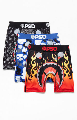 PSD Underwear 3-Pack Warface Boxer Briefs | PacSun