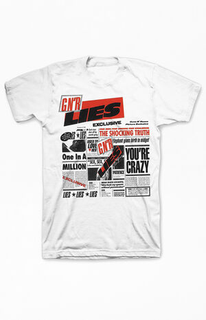 BRAVADO Gun's N Roses Lies T-Shirt