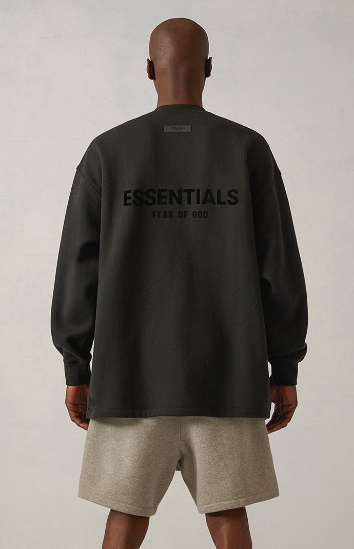 Fear of God Essentials Stretch Limo Relaxed Crew Neck Sweatshirt