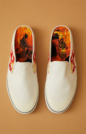 x A$AP Worldwide White Old Skool Shoes