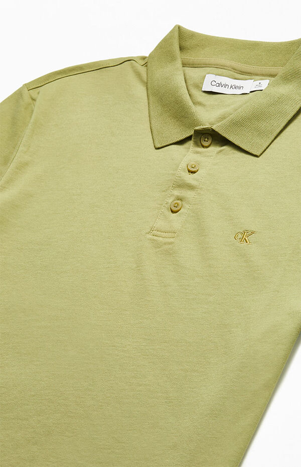 Calvin Klein Smooth Cotton Polo Shirt | PacSun