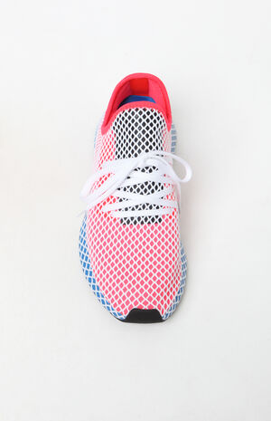 adidas Women's Red Deerupt Runner Sneakers | PacSun