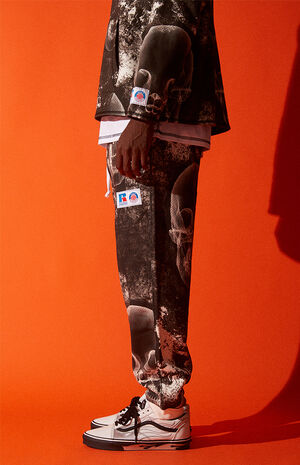 A$AP WORLDWIDE x Russell Athletic White Graphic Sweatpants | PacSun