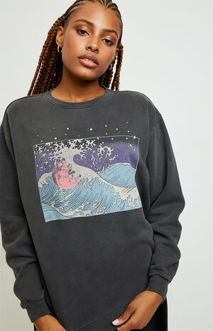PS / LA Midnight Wave Sweatshirt | PacSun