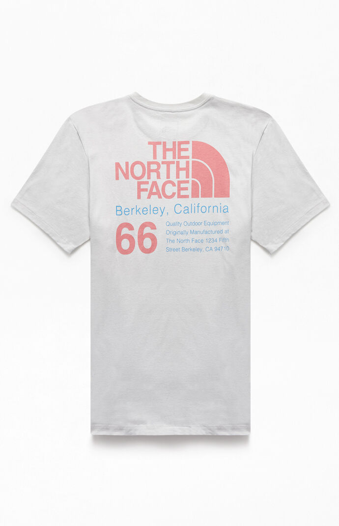 The North Face Off White 66 California T-Shirt | PacSun
