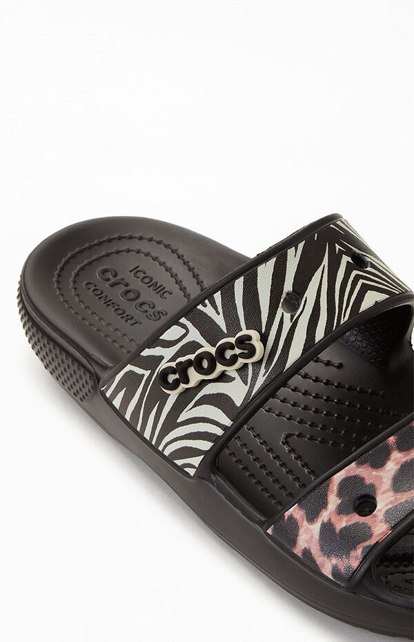 Crocs Women's Animal Remix Slide Sandals | PacSun