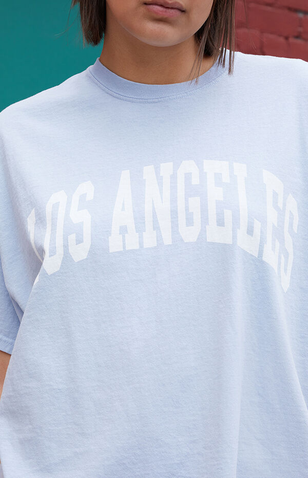 John Galt Light Blue Los Angeles T-Shirt