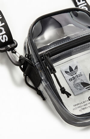 adidas Black Clear Festival Crossbody Bag | PacSun | PacSun