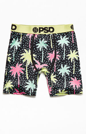 PSD Underwear Boxer Briefs - Palms Pink