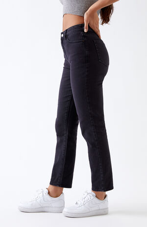 PacSun Soft Black Mom Jeans | PacSun