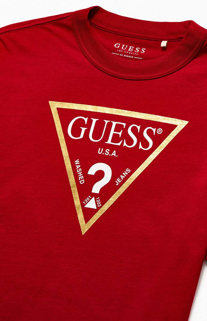 guess gold shirt Shop Clothing & Shoes Online
