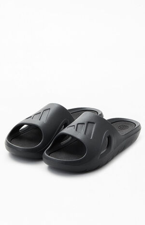 adidas Black Adicane Slide Sandals | PacSun