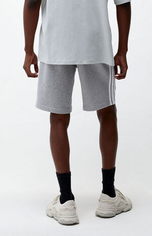 adidas Grey 3-Stripes Active Shorts | PacSun | PacSun