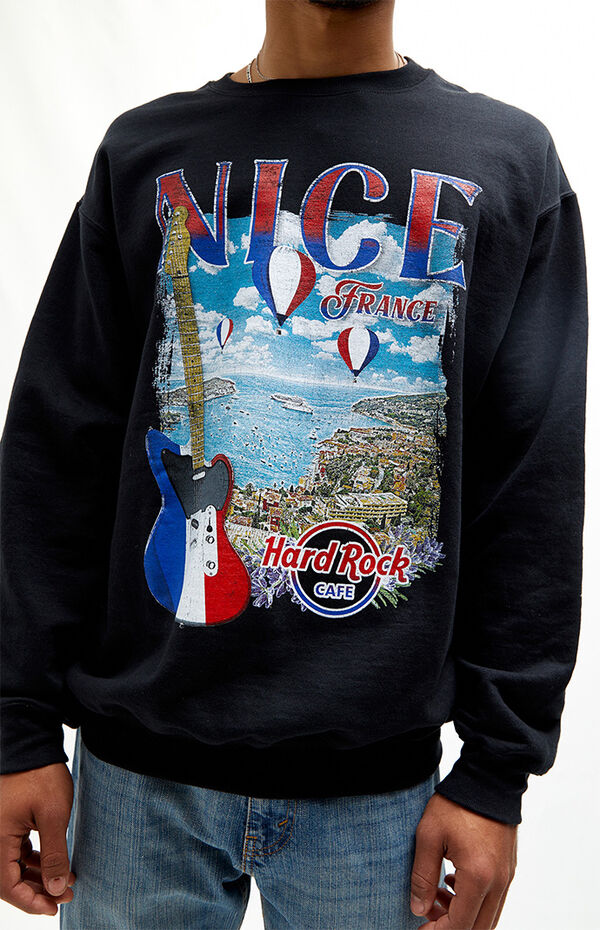 Hard Rock Cafe Nice France Crew Neck Sweatshirt | PacSun