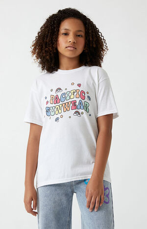 PacSun Kids Pacific Sunwear Bubble Font T-Shirt | PacSun