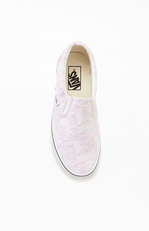 Vans Pink Classic Slip-On Sneakers | PacSun