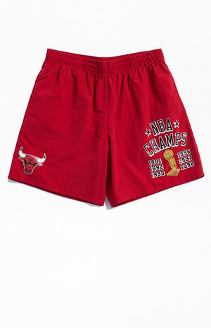 Mitchell & Ness Bulls Nylon Shorts | PacSun