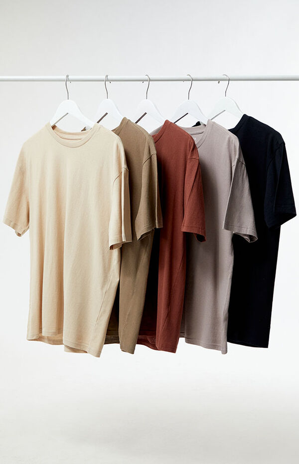 Pack T-Shirts Reece PS | Regular 5 Basics PacSun