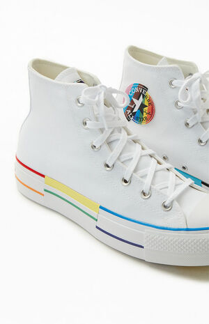 Land Rover Pride Chuck Taylor All Star High Top Platform Sneakers