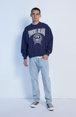 Tommy Jeans Comfort Varsity Crew Neck Sweatshirt | PacSun