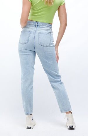 PacSun Light Blue Ultra High Waisted Slim Fit Jeans | PacSun